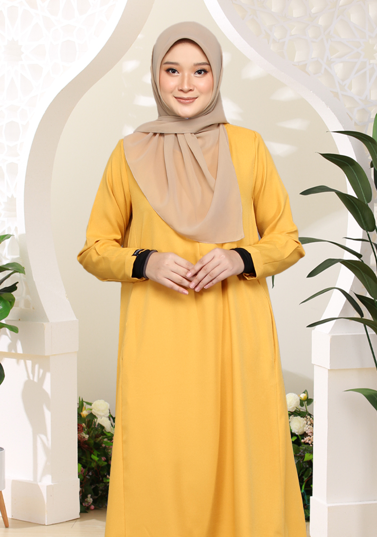 Suit Zehra - Mustard