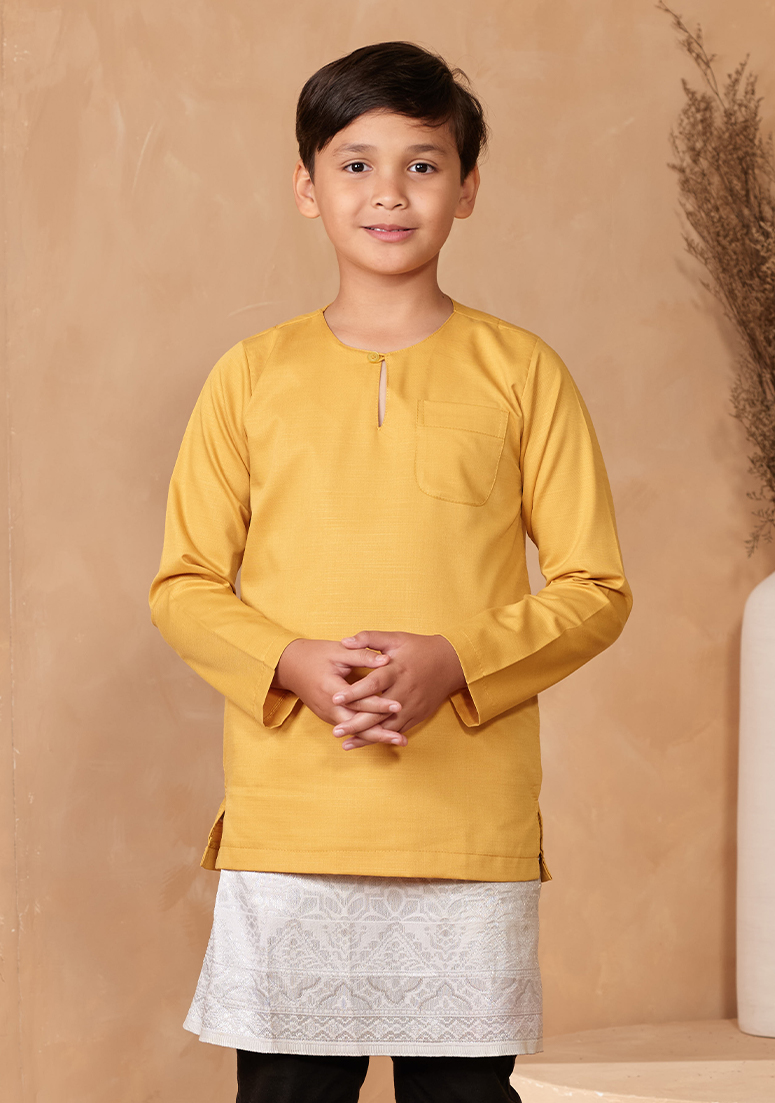 Kurta Zayn Kids - Mustard