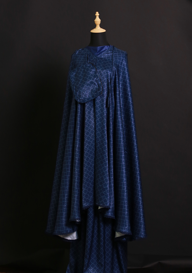 Telekung Nufa - Navy Blue