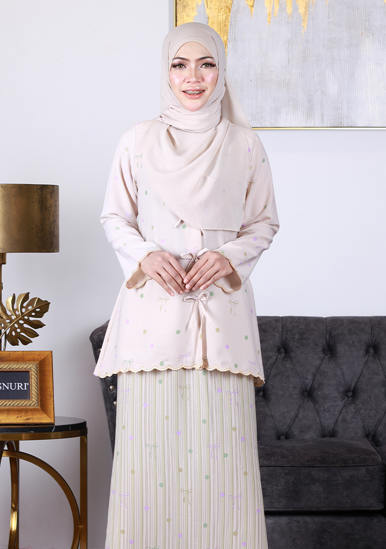 Kurung Dang Ara - Nude Brown