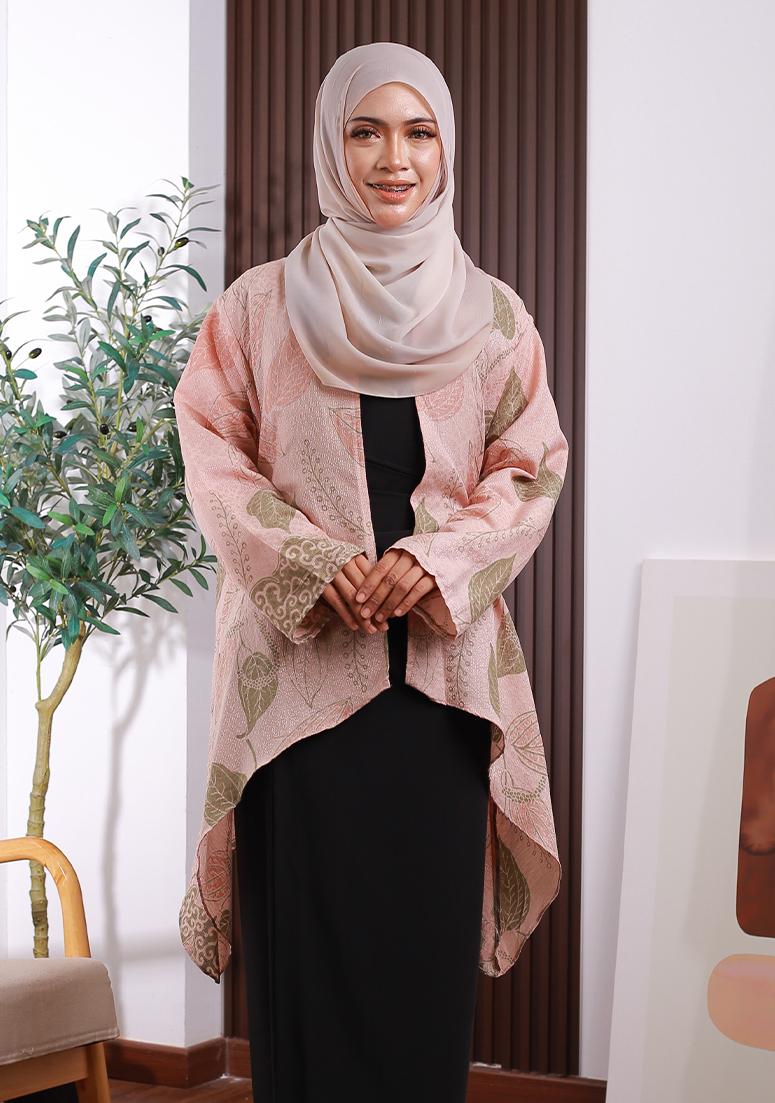 Rania Cardigan Dress - Nude Peach