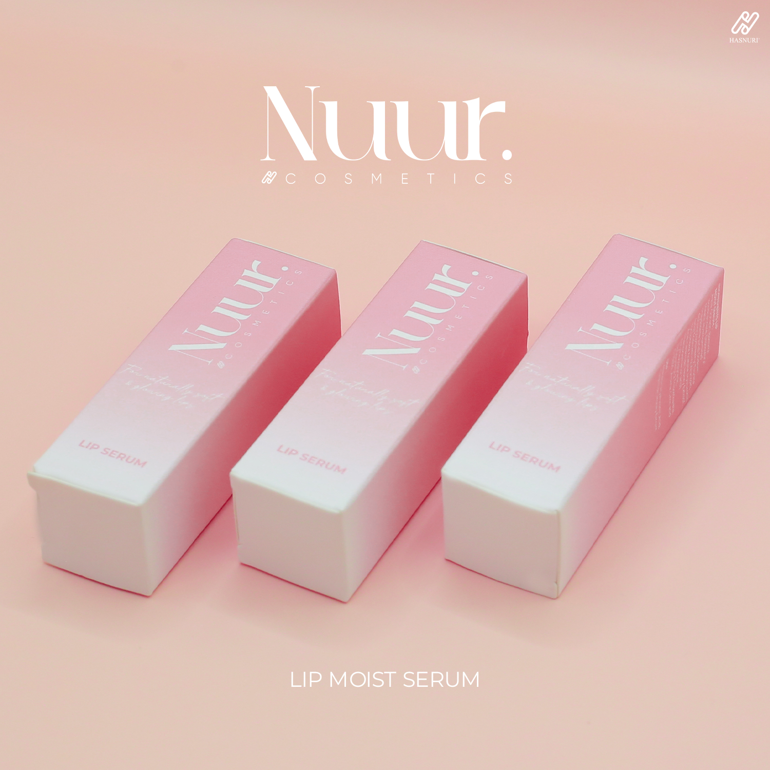 NuurCosmetic - Lip Moist Serum | Instant Pink in 5 Second (5ml)