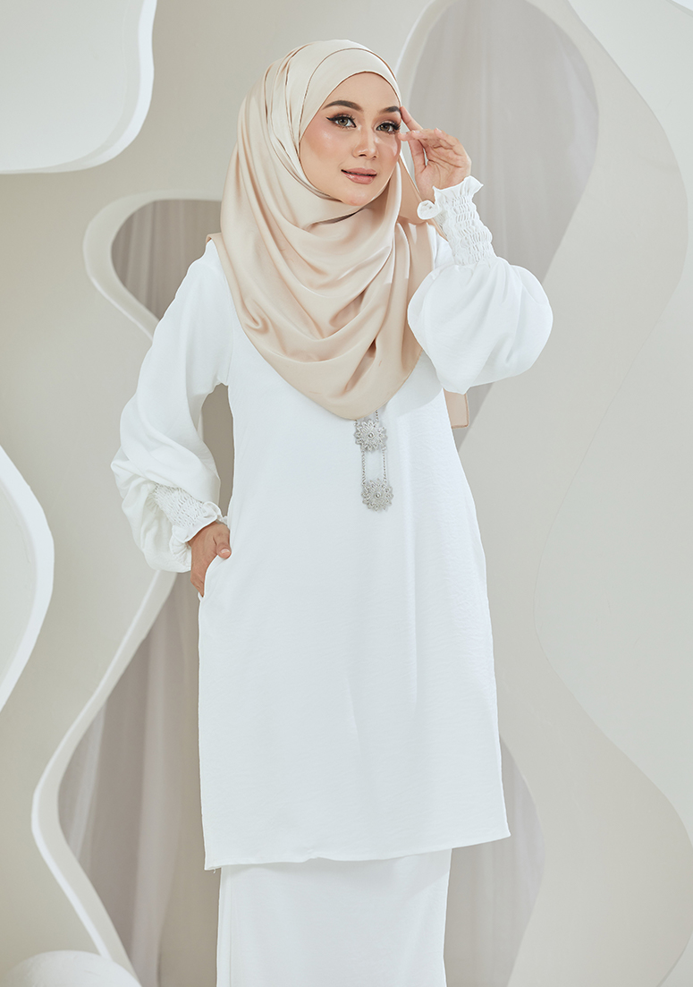 Kurung Tiara - Off White