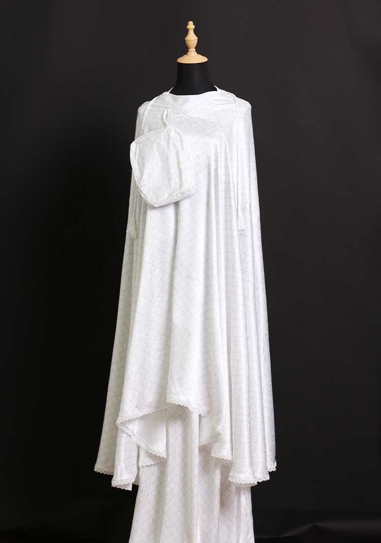 Telekung Nufa - Off White