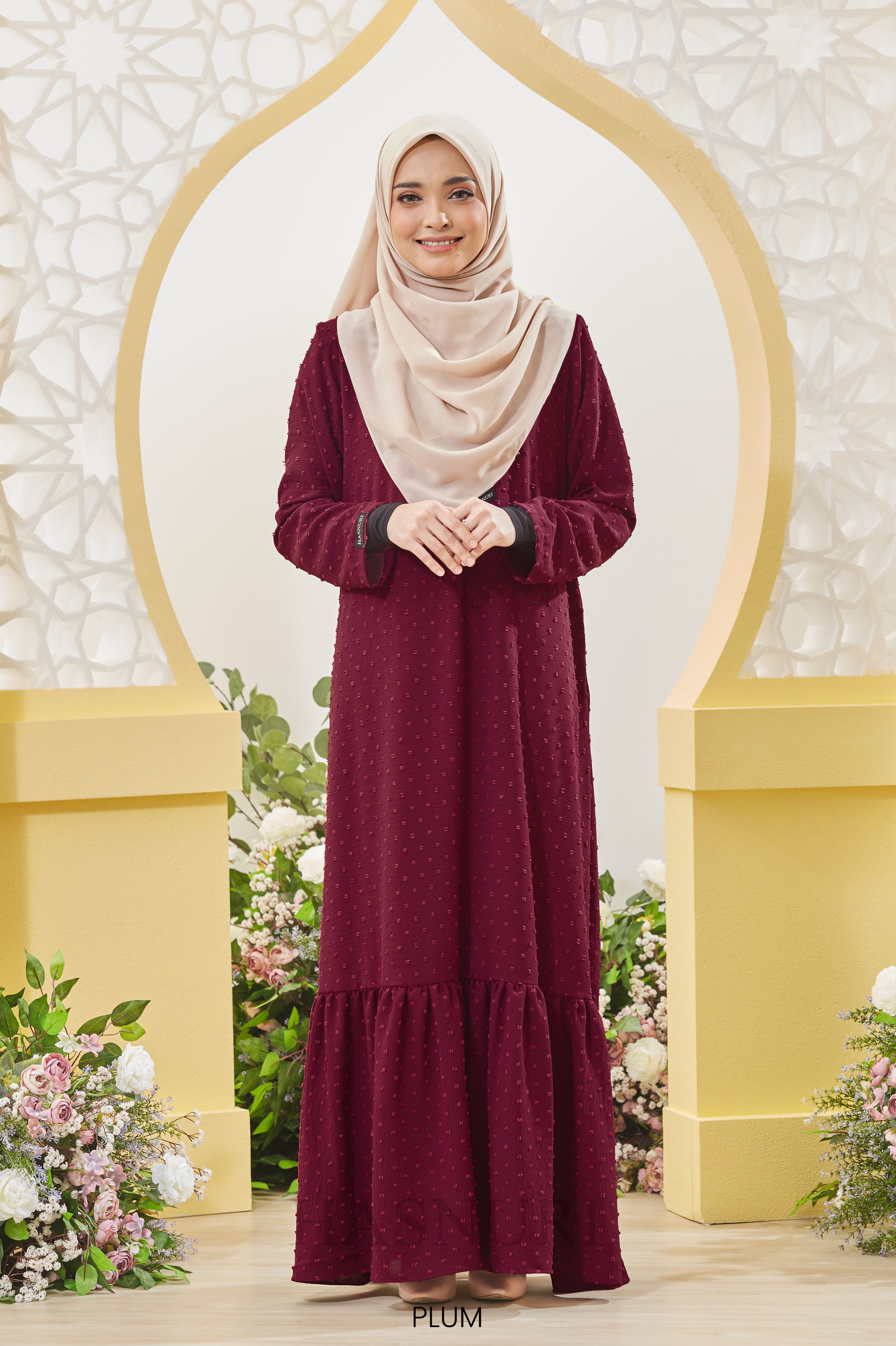 Jubah Masyitah - Plum