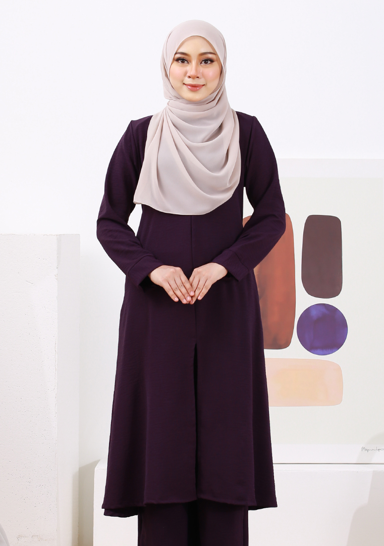 Suit Ilyana - Dark Purple