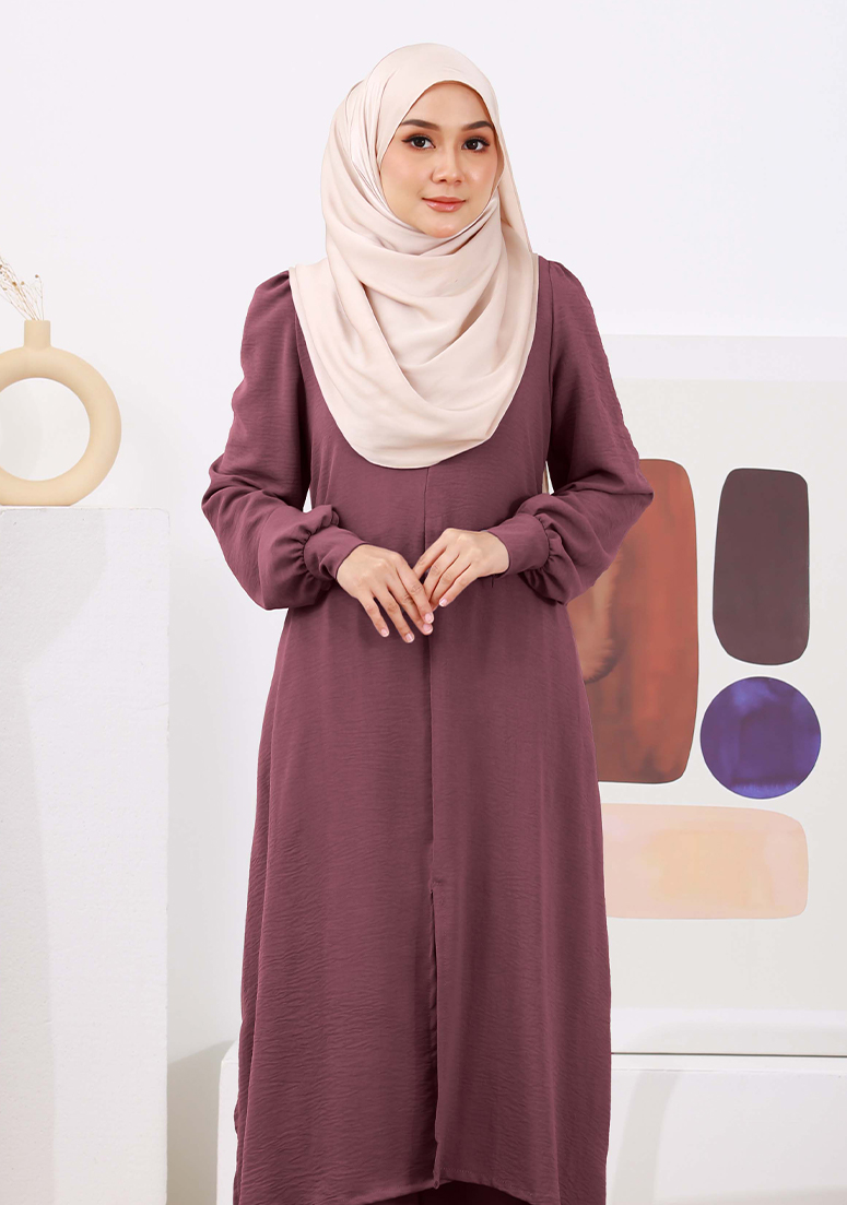 Suit Nur Zakiya - Rosy Brown
