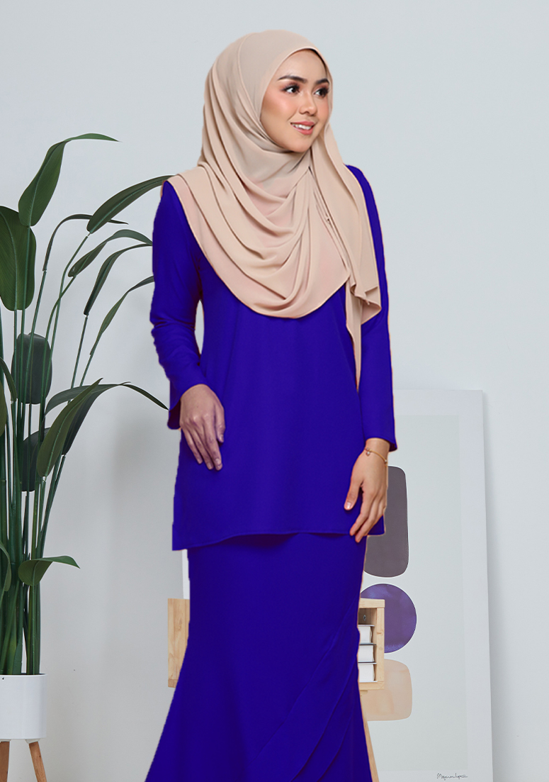 Kurung Naura - Royal Blue