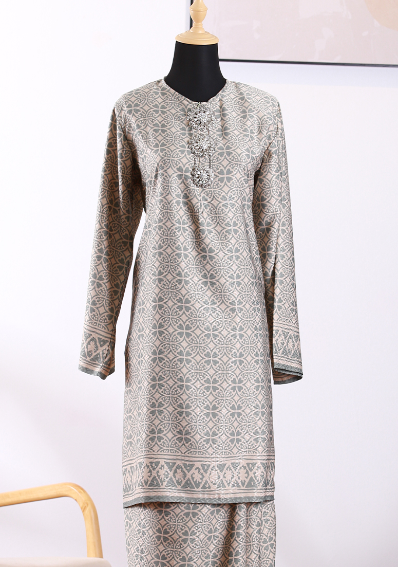 Kurung Intansari V1 - Sage Green