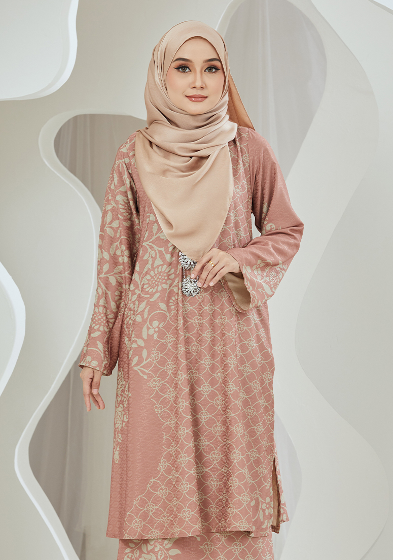 Kurung Rozza - Salmon