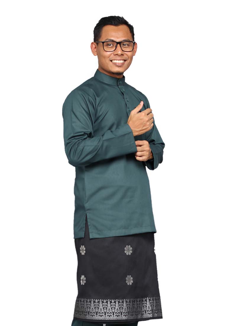 Baju Melayu Yusoff - Deep Green