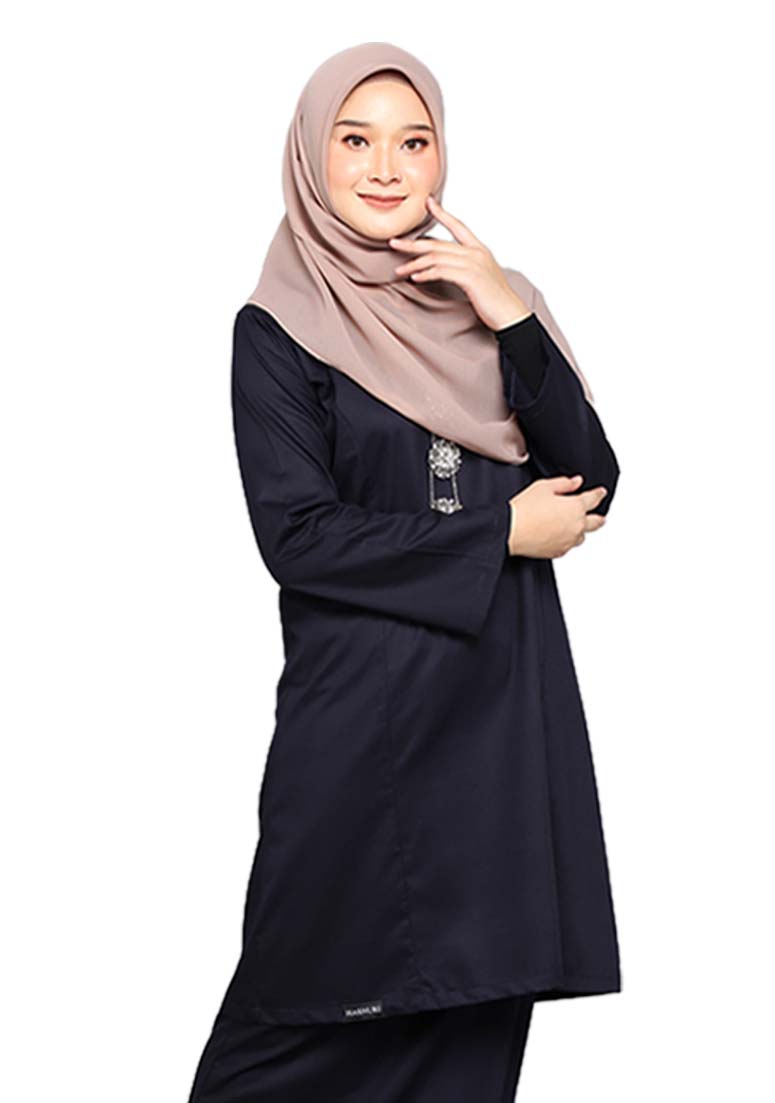 Kurung Nuri - Midnight Blue