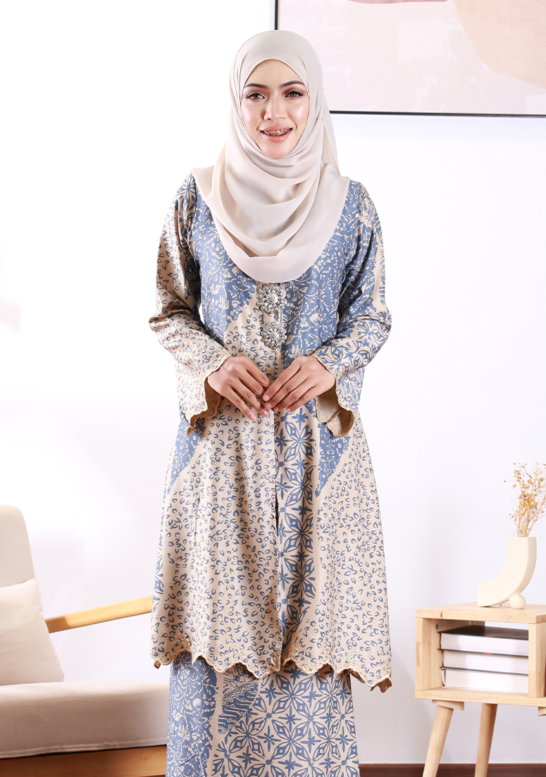Kurung Aminah - Sky Blue