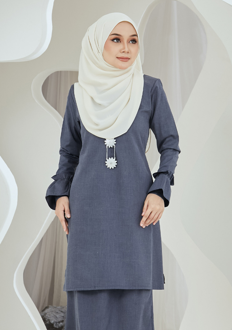 Kurung Sakura - Spruce Grey