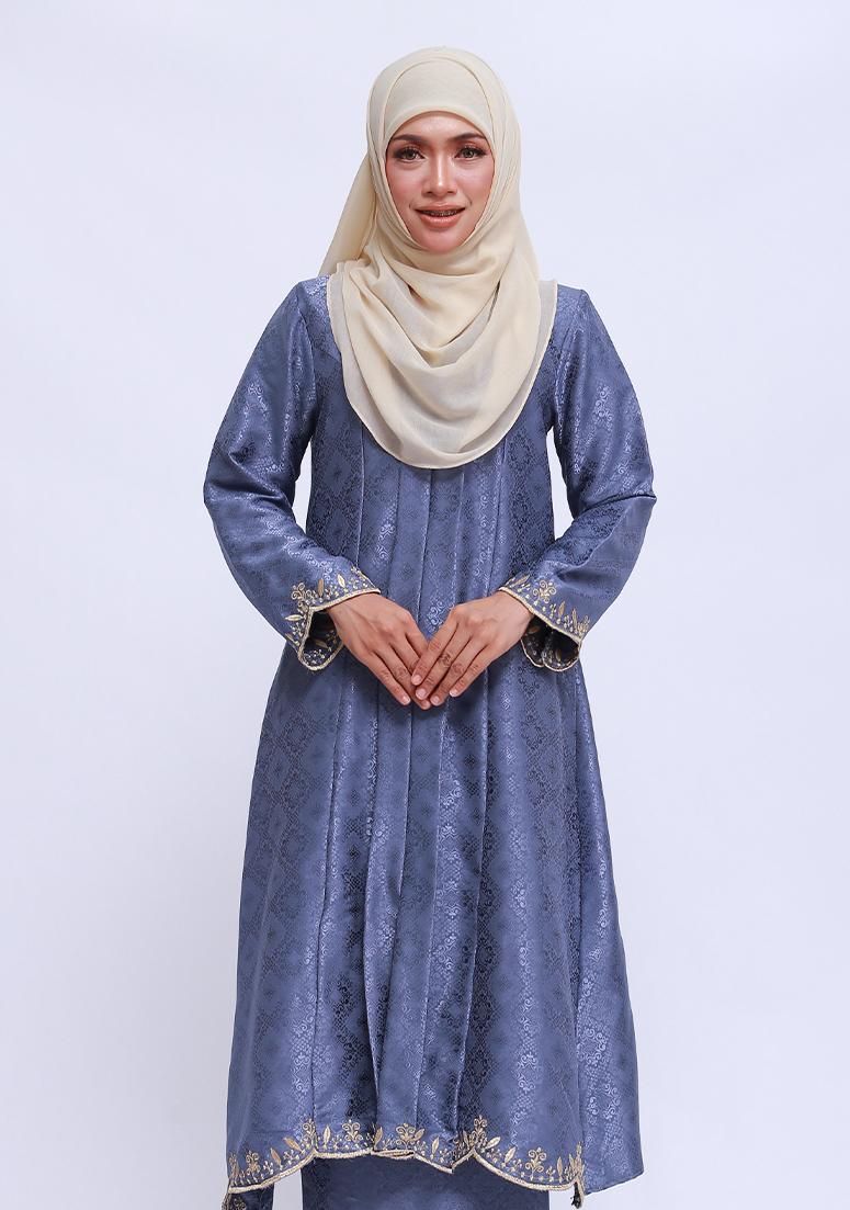 Kebaya Che Najwa - Steel Grey