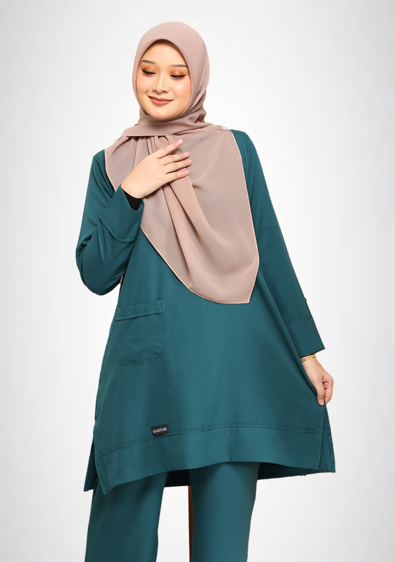 Suit Zeeya - Deep Green