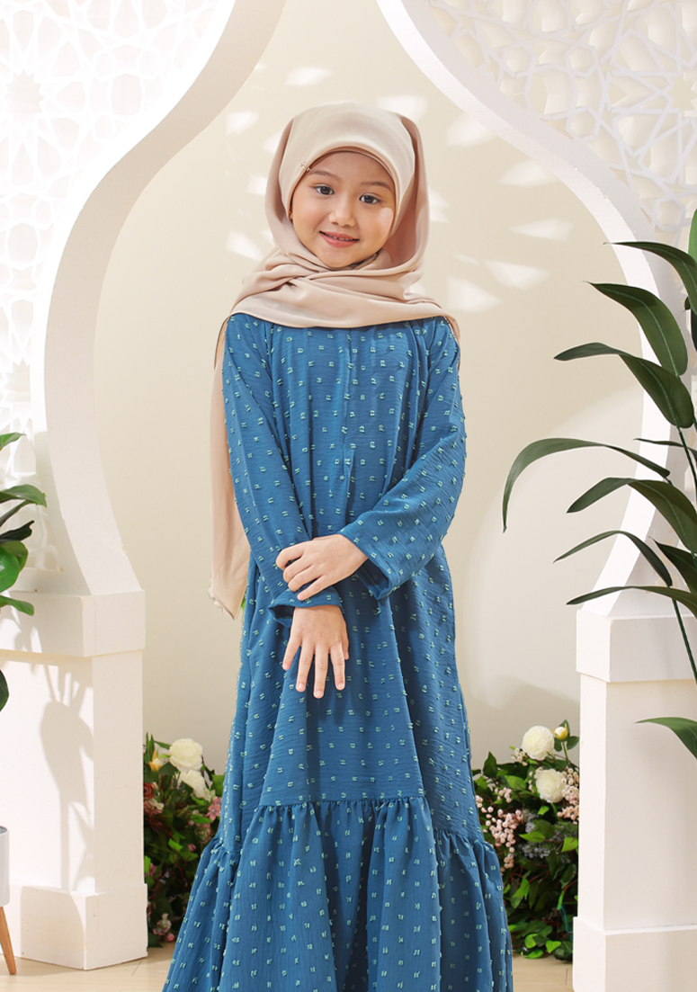 Jubah Masyitah Kids - Teal