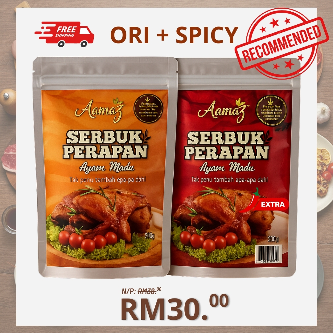 Serbuk Perapan Ayam Madu 200g