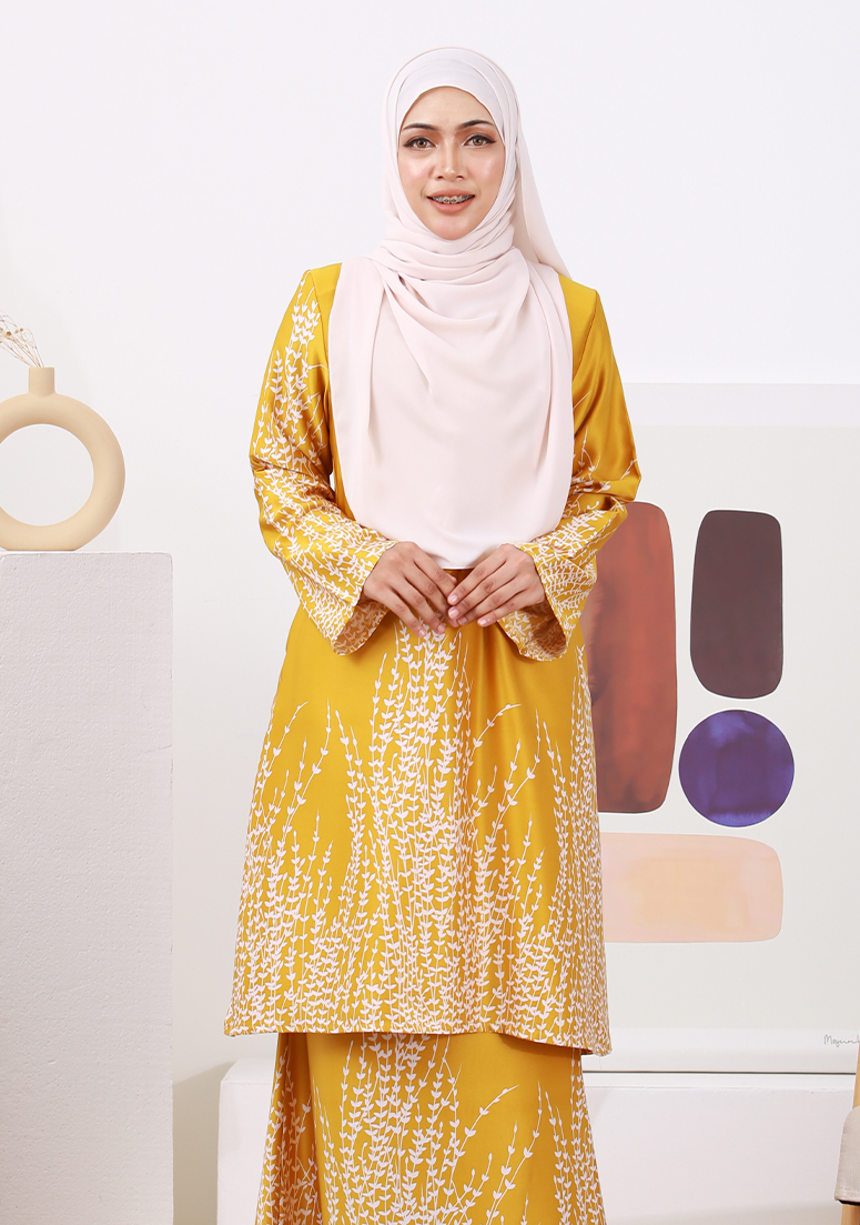 Kurung Rahayu - Yellow