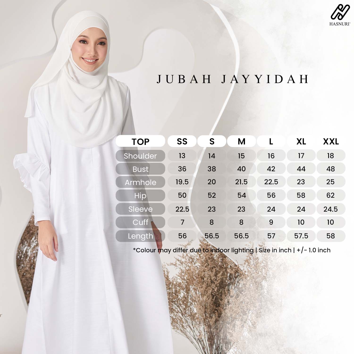 Jubah Jayyidah - Black