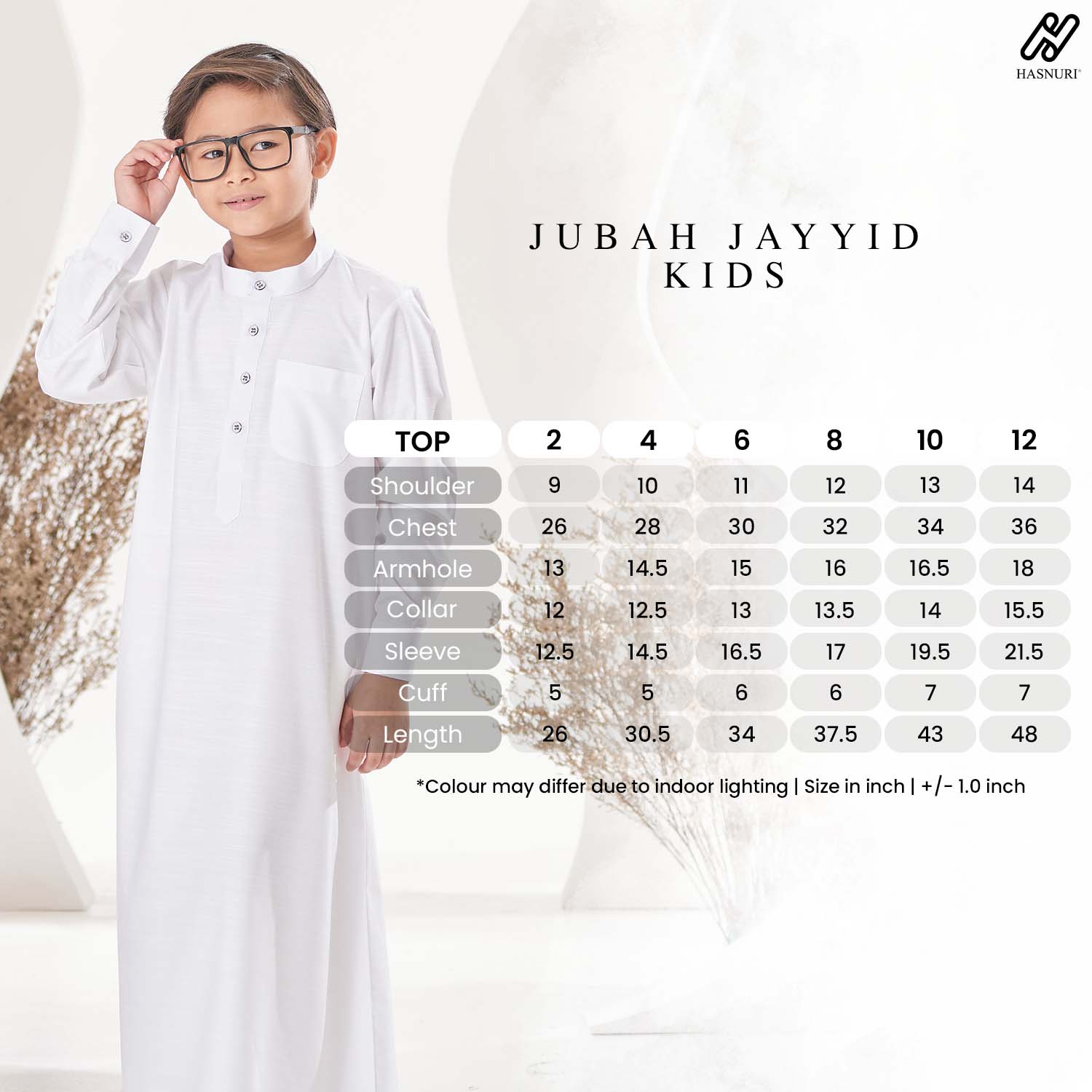 Jubah Jayyid Kids - Spruce Grey