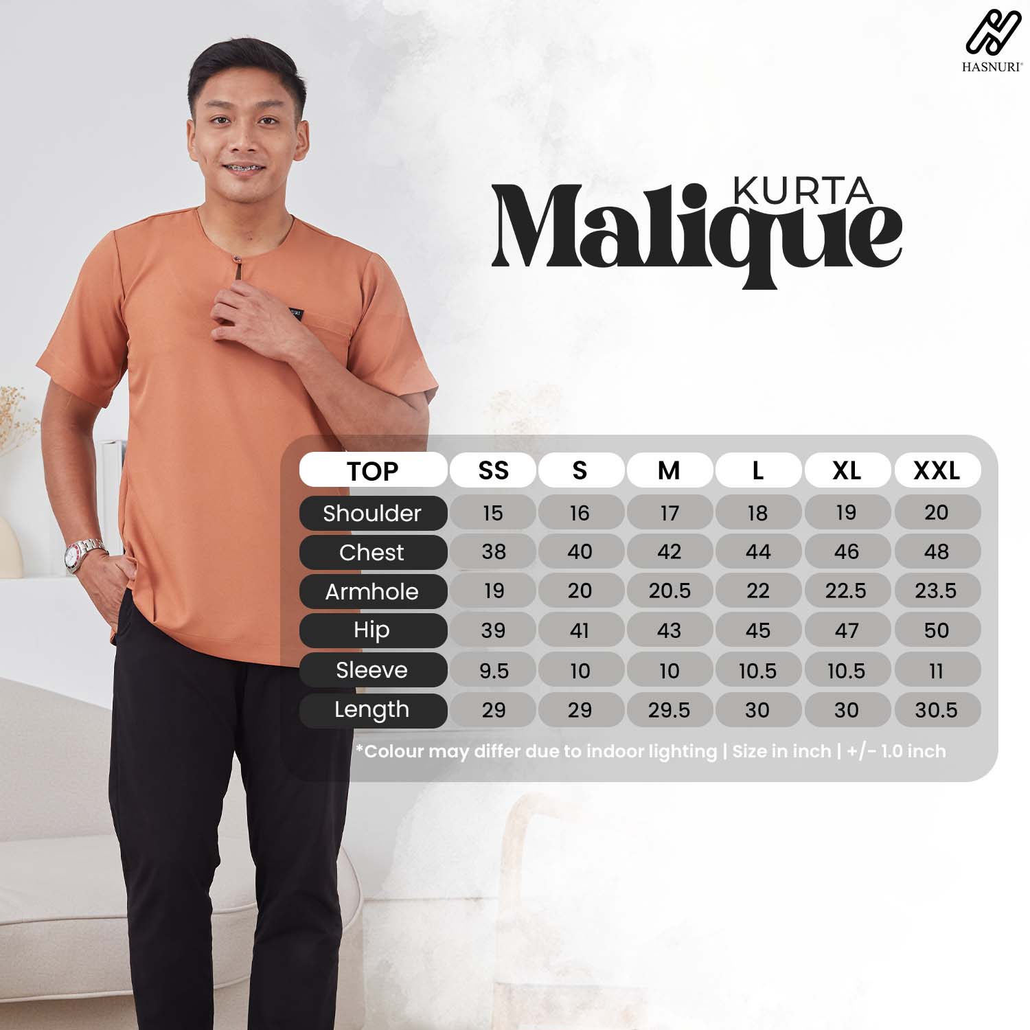 Kurta Malique - Grey