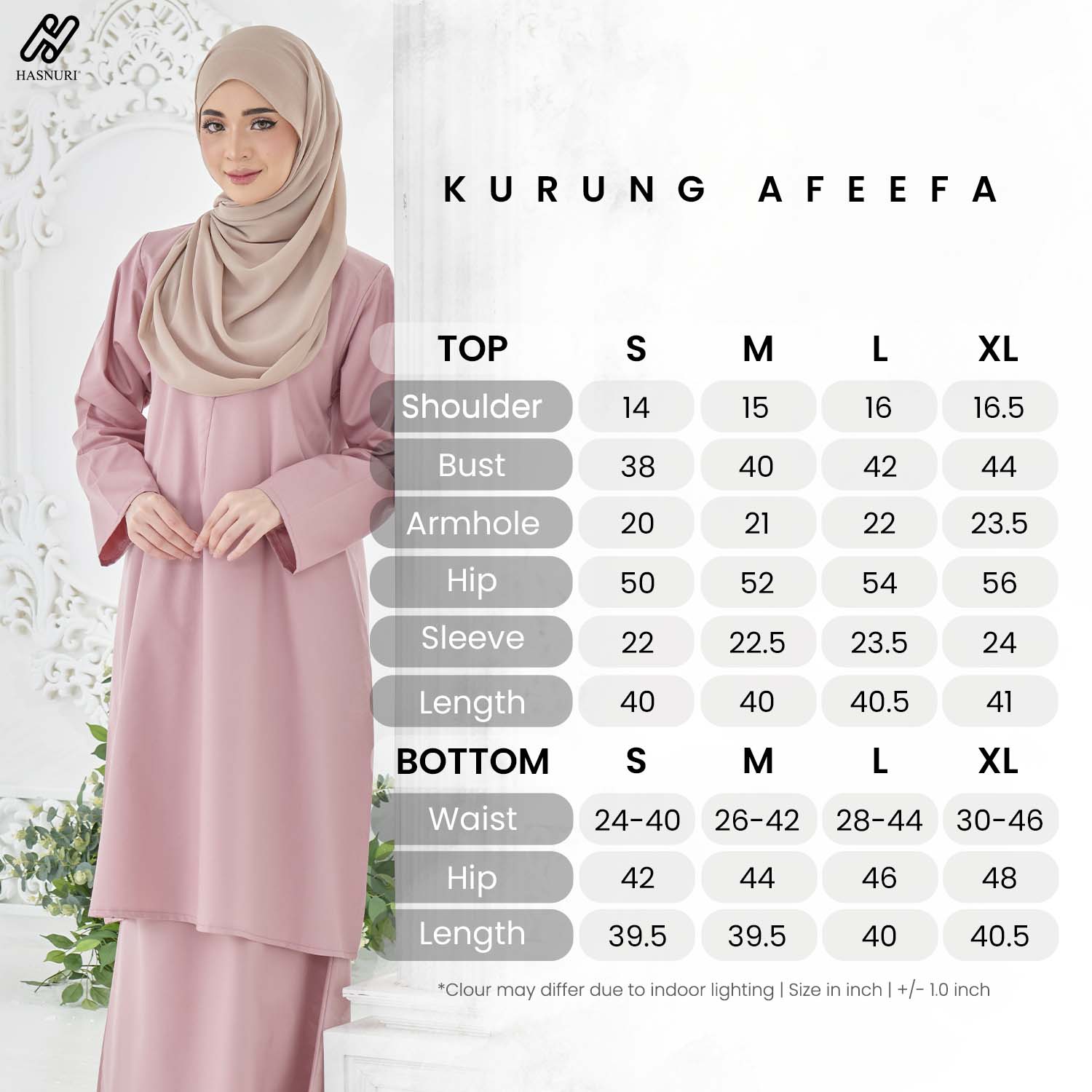 Kurung Afeefa - Moss Yellow