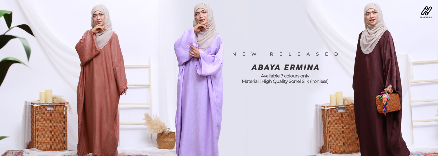 NEW RELEASED SLIDE WEB ABAYA ERMINA