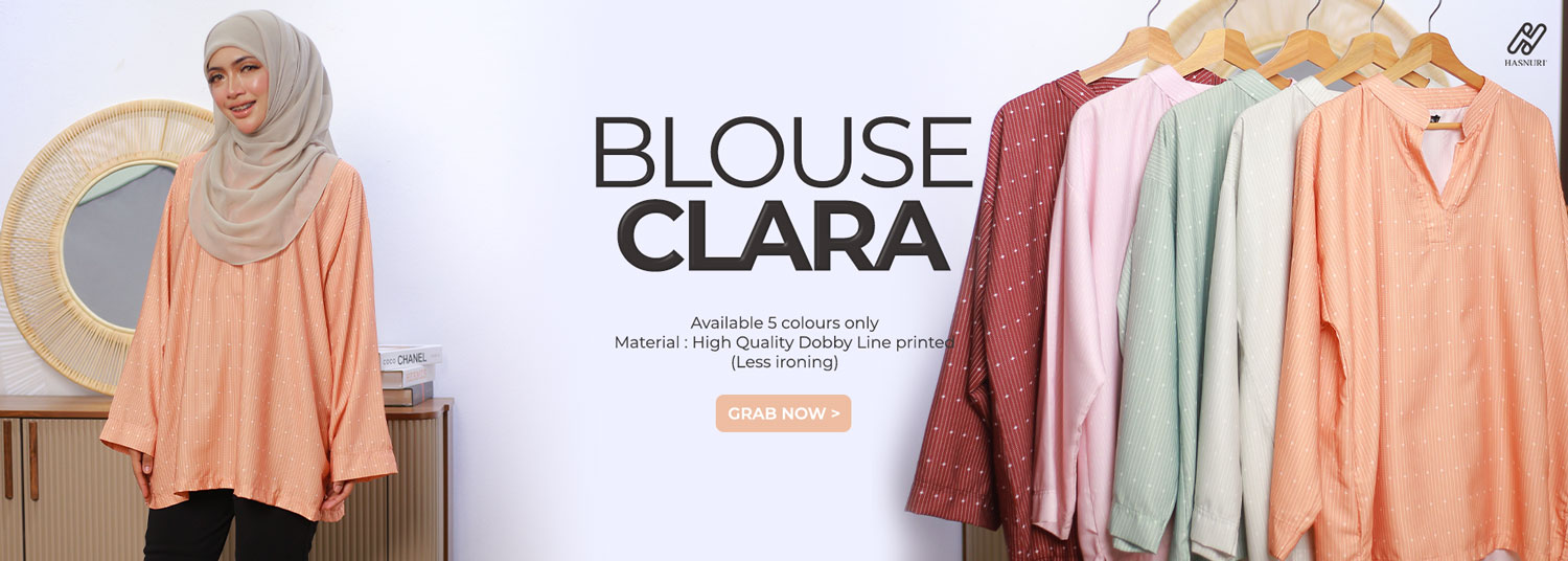 NEW RELEASED SLIDE WEB BLOUSE CLARA