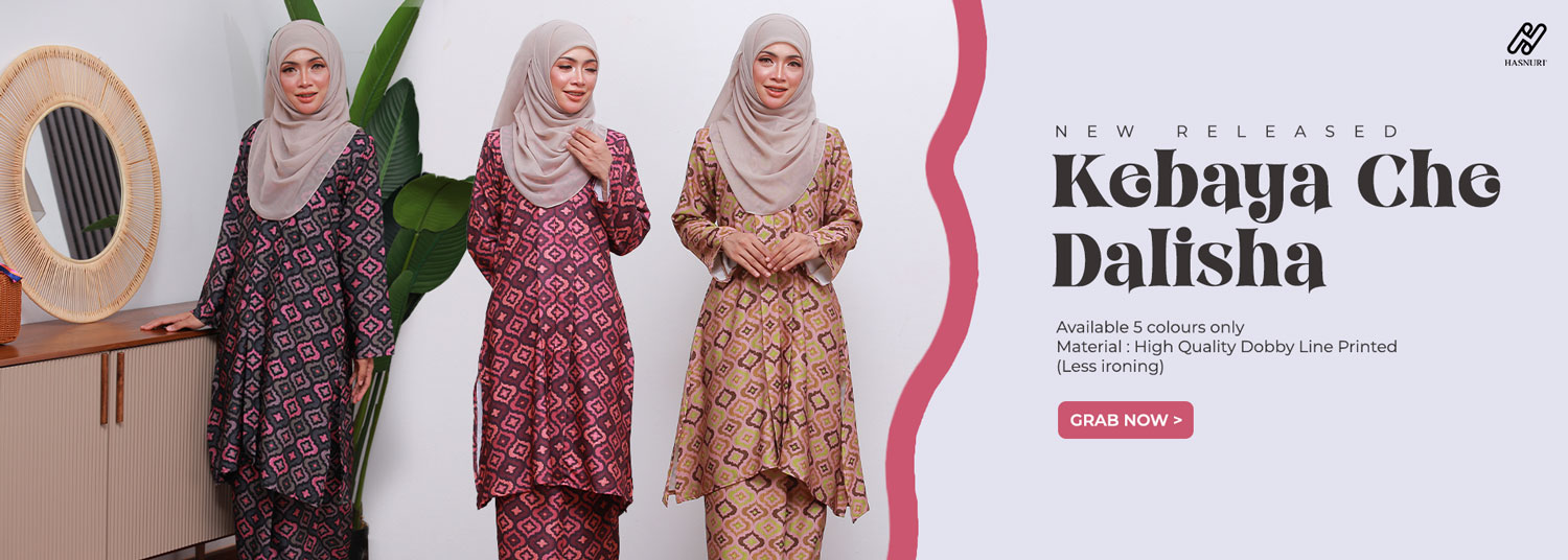 NEW RELEASED WEB KEBAYA CHE DELISHA