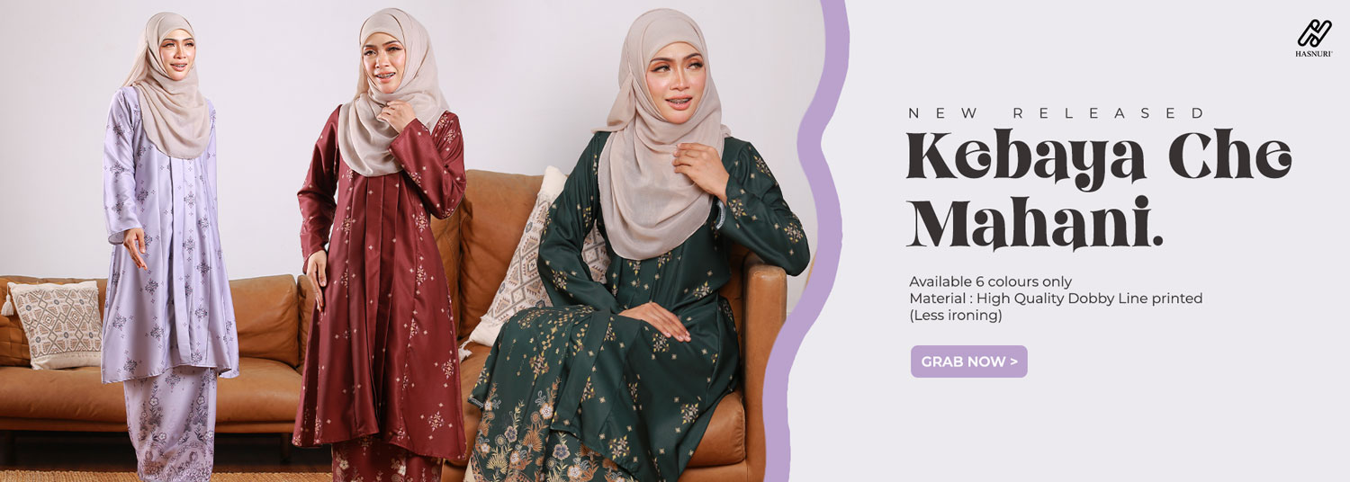 NEW RELEASED WEB KEBAYA CHE MAHANI