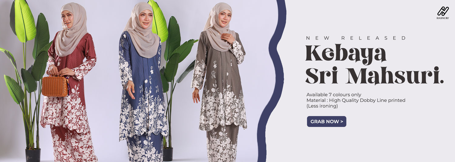 NEW RELEASED SLIDE WEB KEBAYA SRI MAHSURI