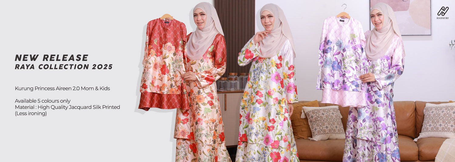 NEW RELEASED SLIDE WEB KURUNG PRINCESS AIREEN 2.0