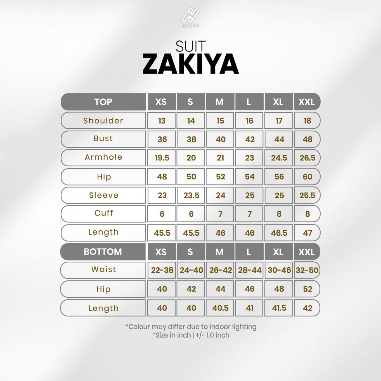 Suit Zakiya - Maroon